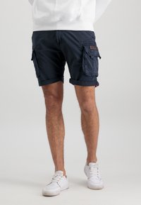 Alpha Industries - CREW - Shorts - rep blue Miniaturebillede 1