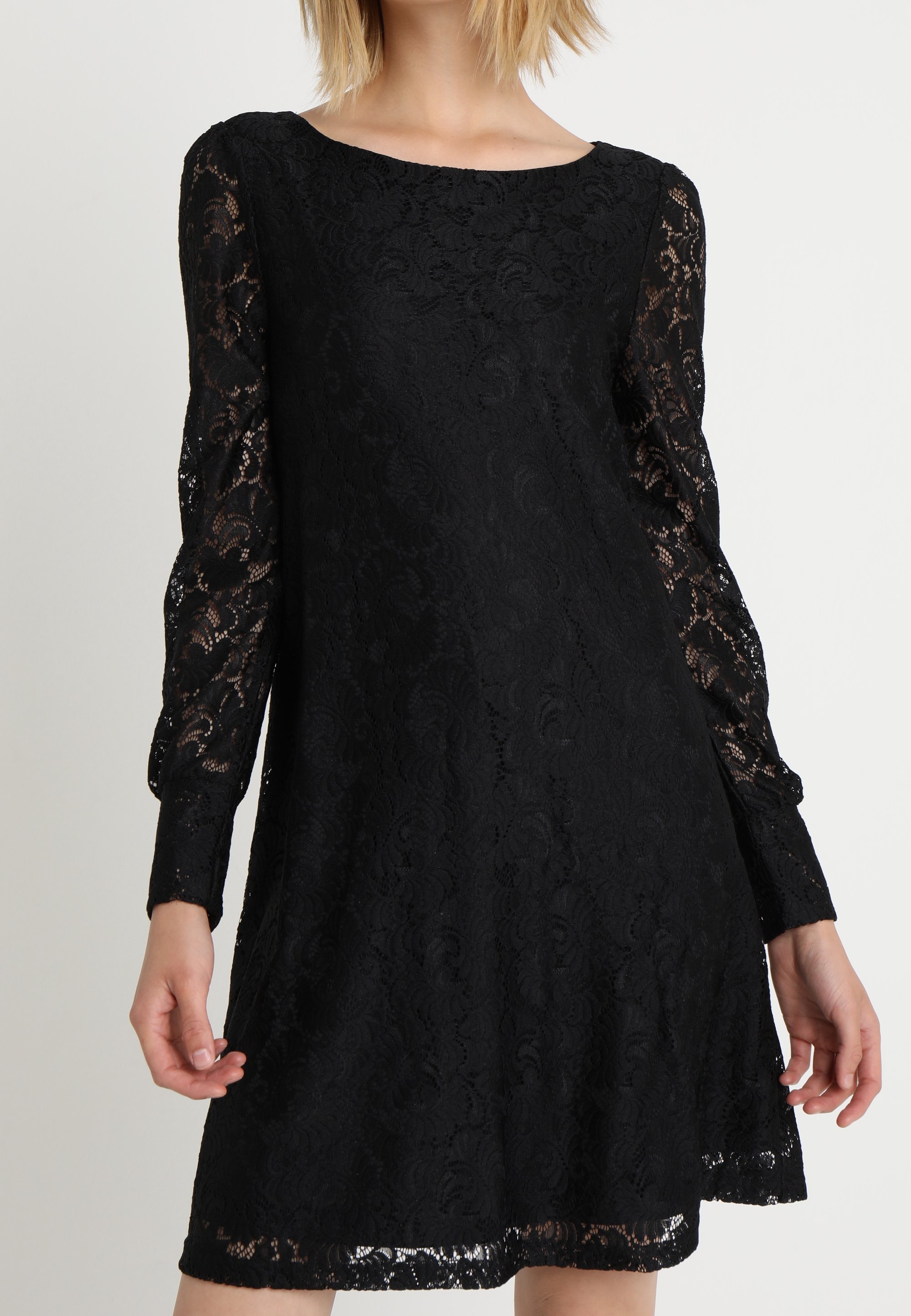chinese dress ladies Vero moda  Vmbecca Ls O-neck Lace Dress  Dresses  Black
