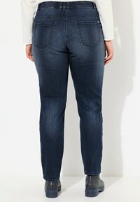 Ulla Popken Slim fit -farkut - dark blue denim