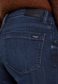 Marc O'Polo DENIM ALVA - Calças de ganga justas - dark blue/black