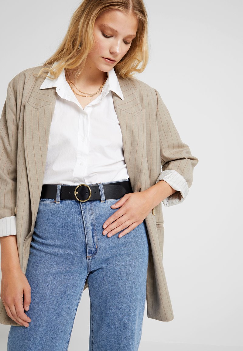 Levi's leren riem Athena champagne
