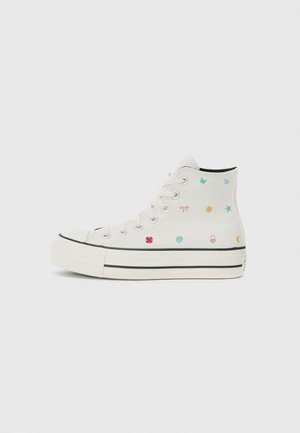 CHUCK TAYLOR ALL STAR - Magas szárú edzőcipők - vintage white/black