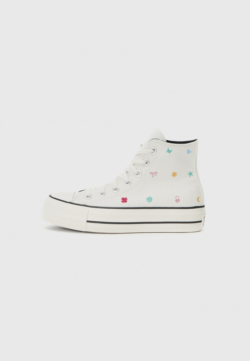 Converse - CHUCK TAYLOR ALL STAR - Augsti sporta apavi - vintage white/black, Palielināt
