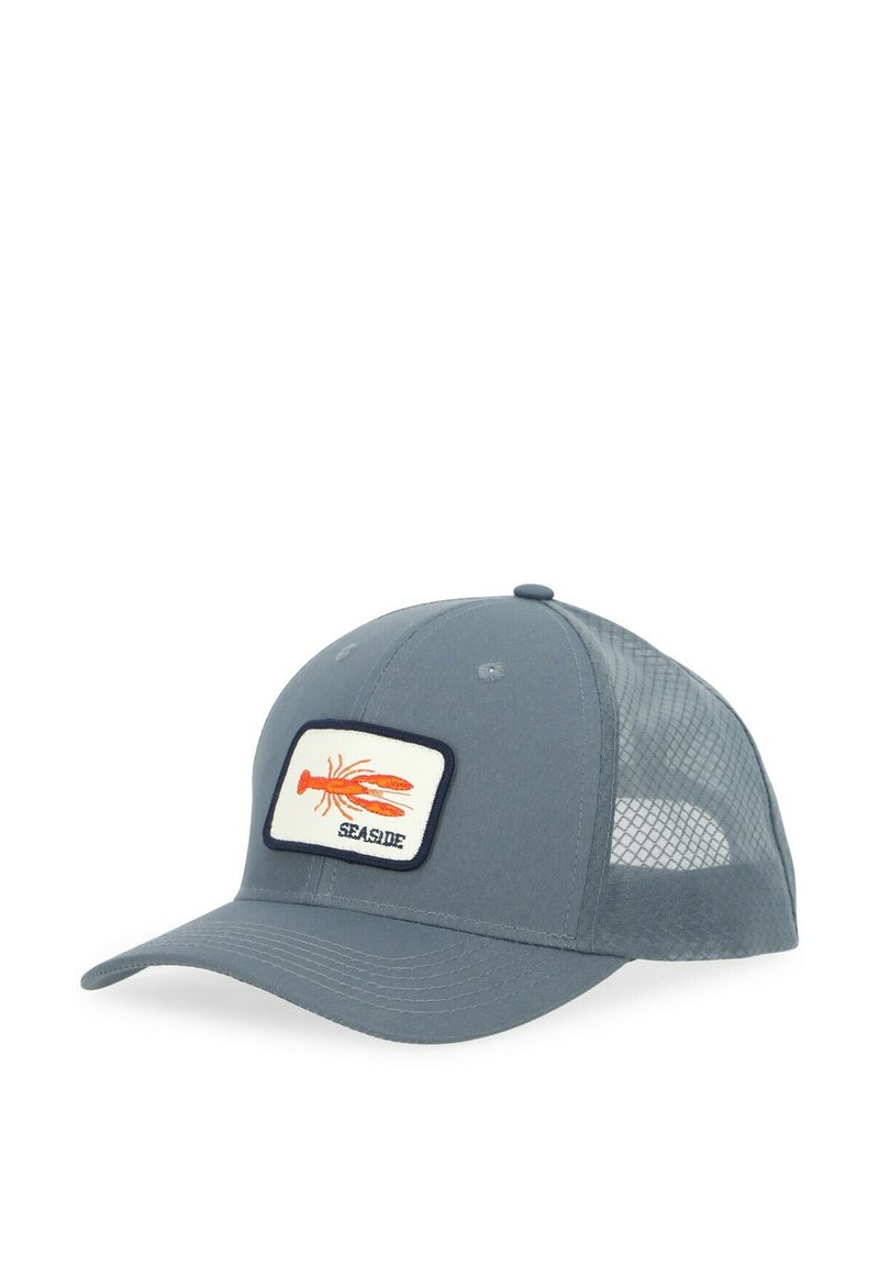 Seaside TRUCKER - Cap - sage green lobster