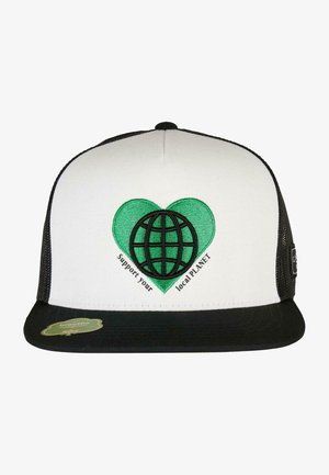 ACCESSOIRES C&S LOCAL PLANET - Cappellino - black,white