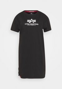 LONG WMN - Trikotaažkleit - black