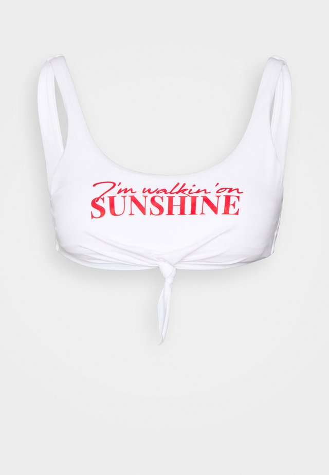 NOUO BEACHBABE - Bikiniöverdel - blanc