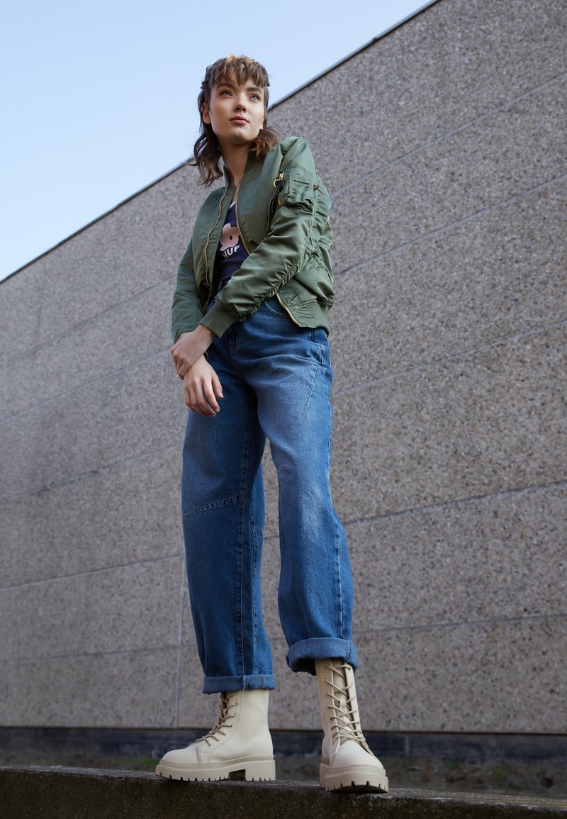 Damen Ankle Boots | Vero Moda VMTUNELLA BOOT Plateaustiefelette travertine/camel - QE62306 Damen Ankle Boots | Vero Moda VMTUNELLA BOOT Plateaustiefelette travertine/camel - QE62306