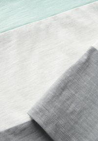 Next SHORT SLEEVE COLOURBLOCK - REGULAR FIT - Print T-shirt - blue grey