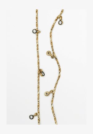 Massimo Dutti, ANTIQUE CRYSTAL PIECE NECKLACE - Collana - yellow