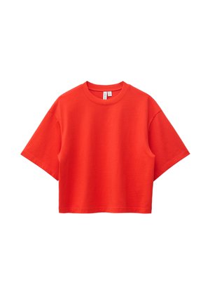 & OTHER STORIES, & OTHER STORIES BOXY T-SHIRT - T-shirt basique - red