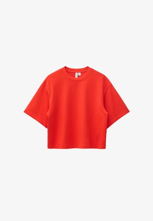 & OTHER STORIES, & OTHER STORIES BOXY T-SHIRT - T-shirt basique - red