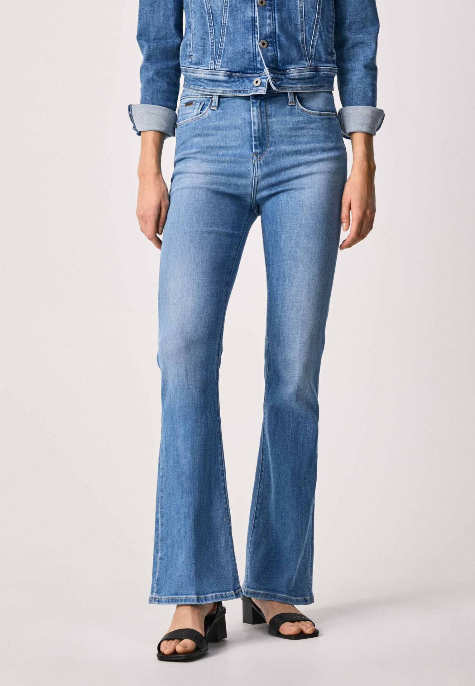 Pepe Jeans DION FLARE - Jeans a zampa - denim/carta da zucchero - Zalando.it