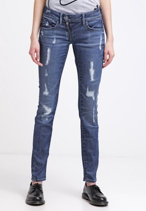 Jeans Skinny Fit - destroyed denim