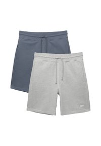 JOGGER - 2-PACK OF BERMUDA - Pantalon de survêtement - blue