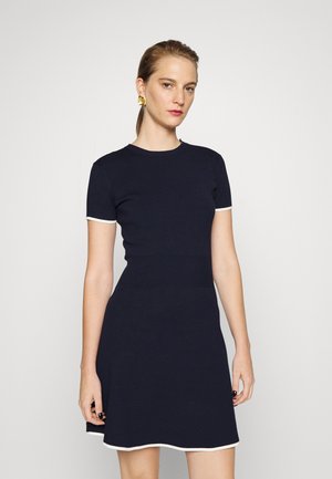 SIGHTIZ - Pletené šaty - navy