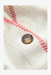 Selected, ecru embroidered