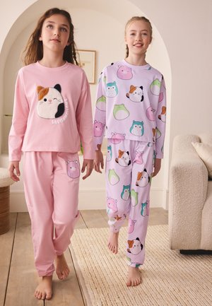 Next, REGULAR FIT - SQUISHMALLOW 2 PACK SET - Nattøj sæt - pink/lilac