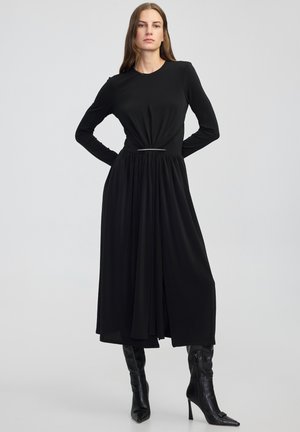 GATHERED  - Maxi šaty - black