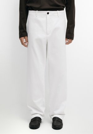 Massimo Dutti, Stoffhose - white