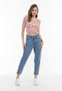 myMo Blusa - rosa mehrfarbig