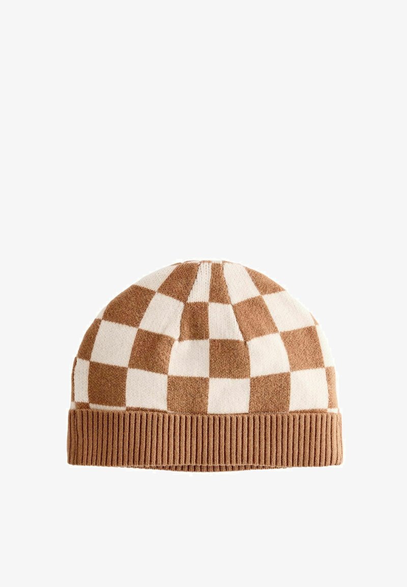 Next REGULAR FIT - Megzta kepurė - rust brown