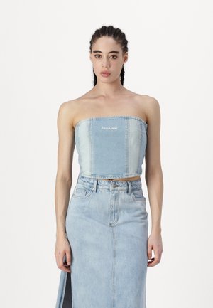 MIRANDA TUBE  - Topper - washed pale blue/bleached blue
