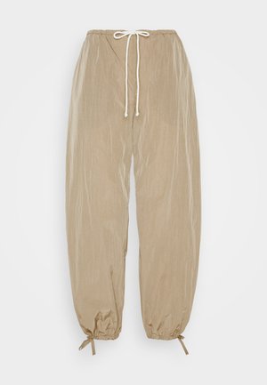Weekday ALISTAR PARACHUTE TROUSER - Pantalon classique - mole