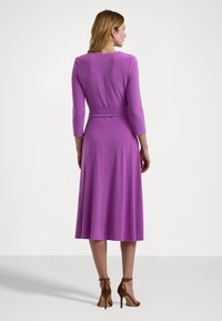 Lauren Ralph Lauren Petite SURPLICE JERSEY DRESS - Džersio suknelė - aurora violet