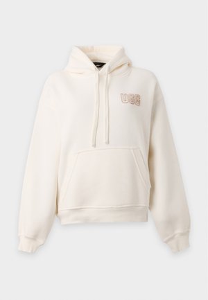 UGG, LOGO HOODIE - Φούτερ με κουκούλα - nimbus