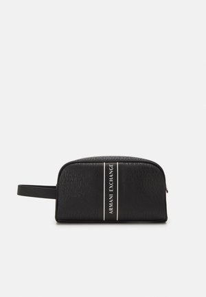 Beauty case di lusso in pelle nera (DunoM