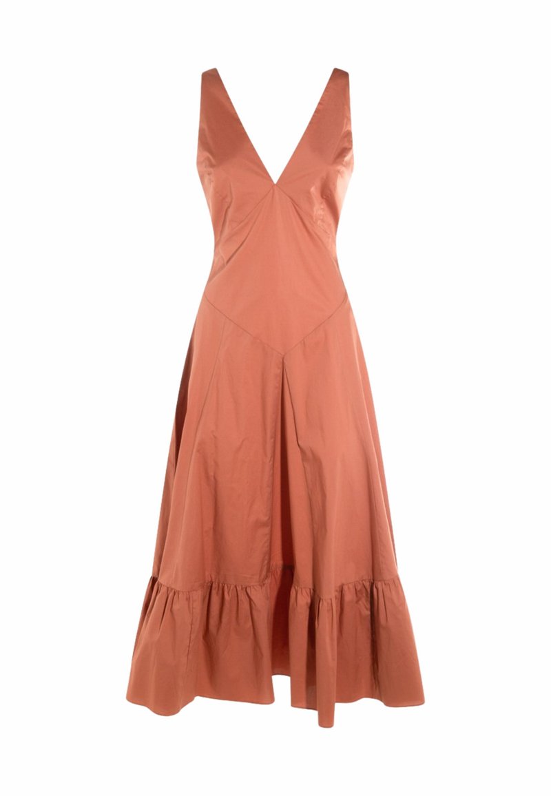TWINSET Maxi-jurk bruin