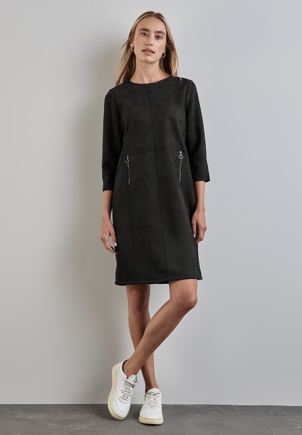 Freizeitkleid - schwarz