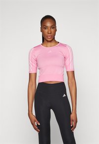 adidas Performance Apdrukāts T-krekls - bliss pink/clear pink