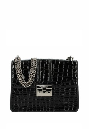 ROROS UMHÄNGE 21CM - Bandolera - croco print black