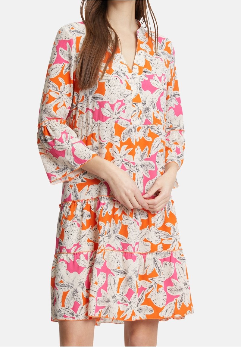 Cartoon Denní šaty - orange