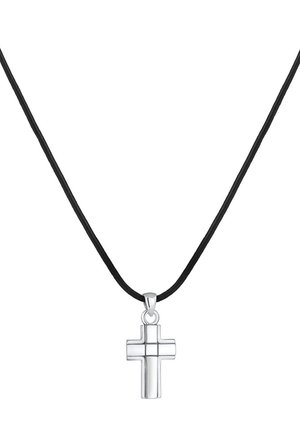 RELIGIOUS CHUNKY CROSS - Halsband - silver-coloured