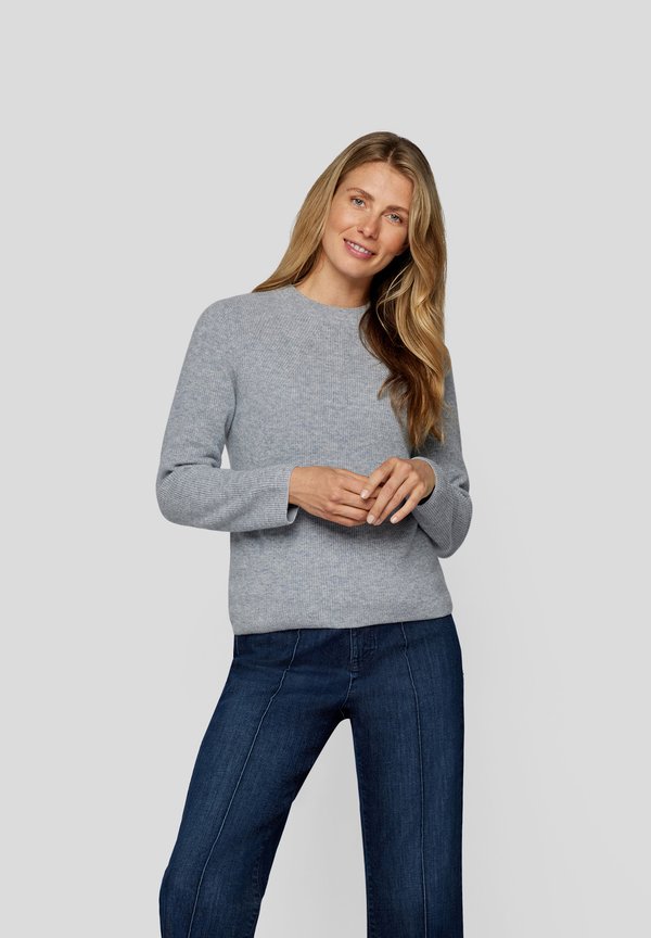 Strickpullover - grau