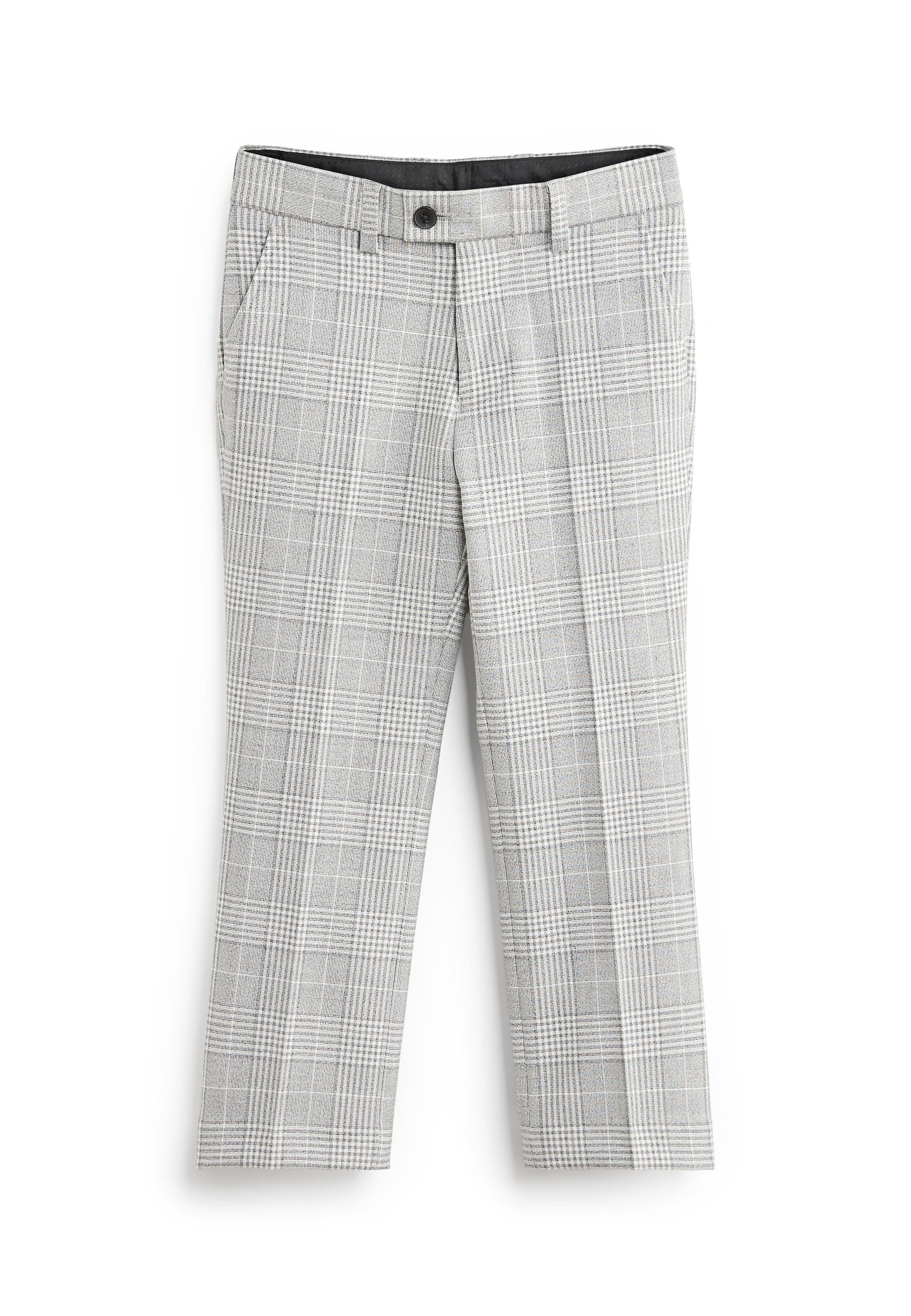 Next CHECK - Trousers - grey - Zalando.de