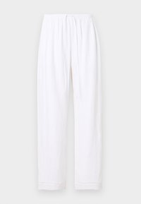 WIDE LEG PULL ON - Pantaloni - white