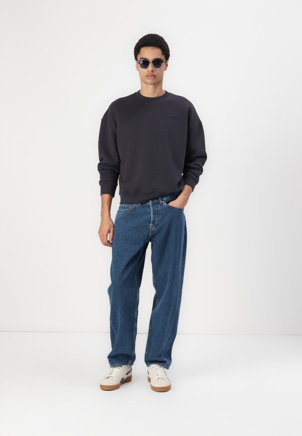 Boxy Logo Crew Sweatshirt - Sweatshirt - phantom4