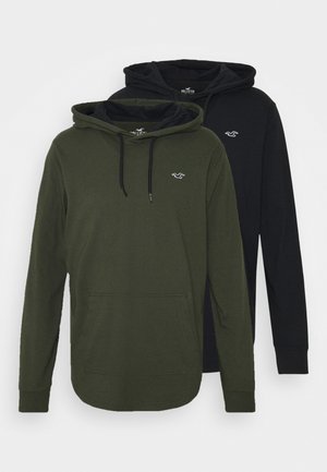 Sweatshirt - black/olive