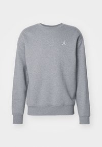 CREW - Bluză de molton - heather/white