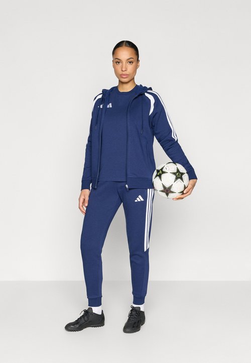 adidas TIRO26 LEAGUE FULL ZIP HOODIE - Zip-up sweatshirt - team navy blue/white — photo 2
