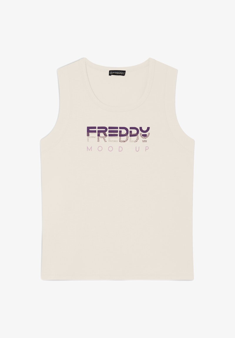 Freddy REGULAR FIT CON DETTAGLI DORATI - Top - sugar swizzle