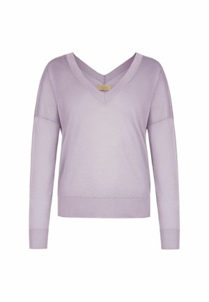 Falconeri V-NECK - Strickpullover - violet