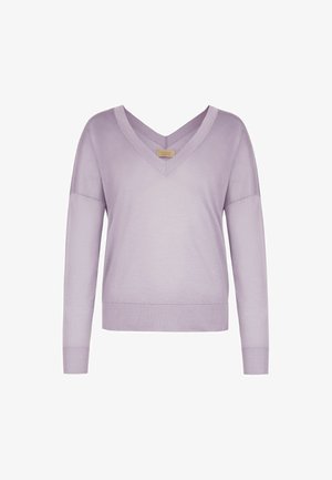 Falconeri V-NECK - Strickpullover - violet