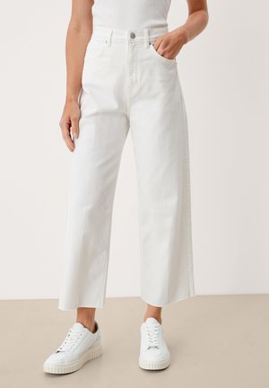 REGULAR CULOTTE AUS UNDYED  - Jean droit - off white