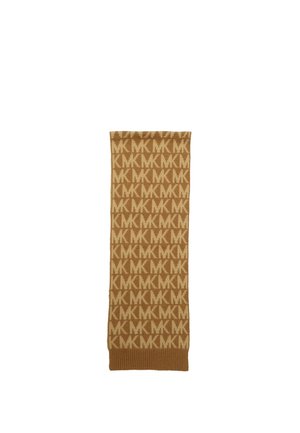 Michael Kors, MICHAEL MICHAEL KORS BRUSHED MK RIB SCARF - Bufanda - medium brown
