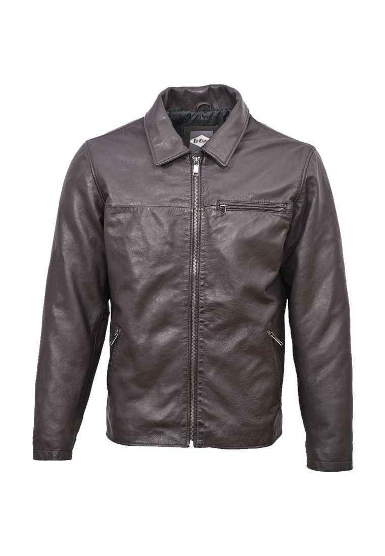 Leather Biker Jacket Lee Cooper Pu Biker Zalando Lee Cooper Pu Biker Jacket Lee Cooper Leather Jacket Brown Zalando